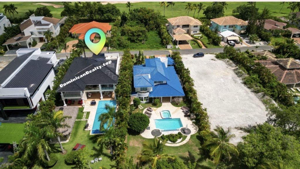 5 BD villa for sale: Cocotal golf club (Dominican Republic)