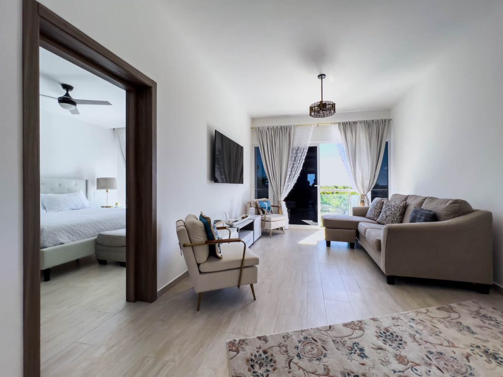 Пентхаус: 2 спальни + гостиная Hard rock Punta Cana