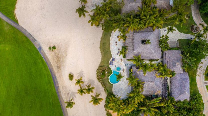 Вилла на 5 спален в Cap Cana с доступом на пляж Eden Roc