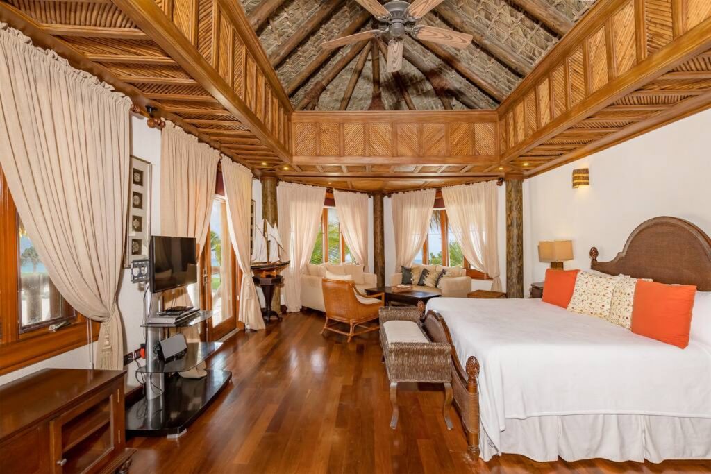 Вилла в тропическом стиле в Cap Cana: 4 спальни, sea view