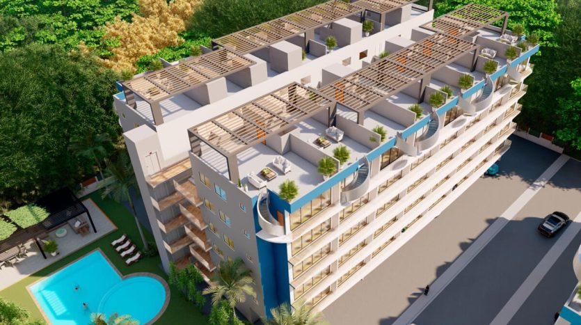 Апартаменты в Баваро, новый комплекс Blue Marlin Corales (продажа)