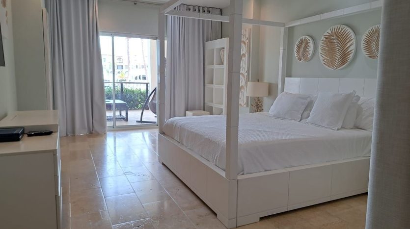 Апартаменты в Aquamarina (Cap Cana): 3 спальни, 3 мин пешком от пляжа - аренда