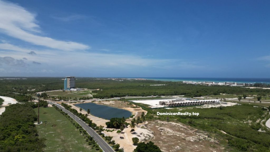 Доминикана: земля для постройки элитных апартаментов Golf view towers (Cap Cana)