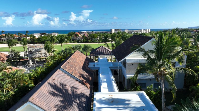 Villa Las Palmas, Cap Cana: 4 BD, бассейн, вид на гольфполе