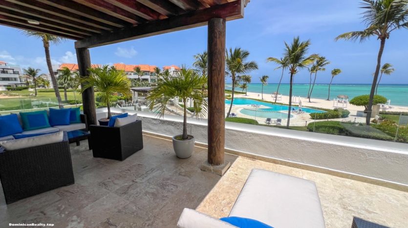 Punta Palmera (Cap Cana): 2 Bd, sea view - for rent