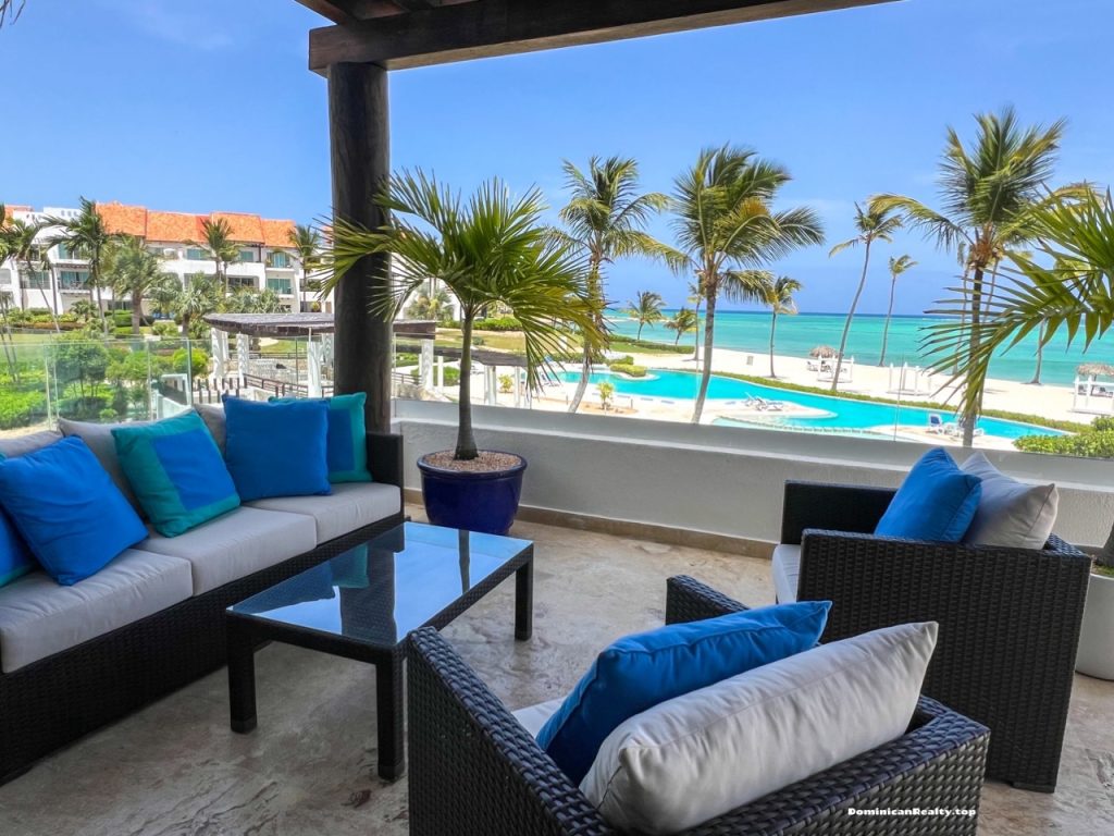 Punta Palmera (Cap Cana): 2 Bd, sea view - for rent