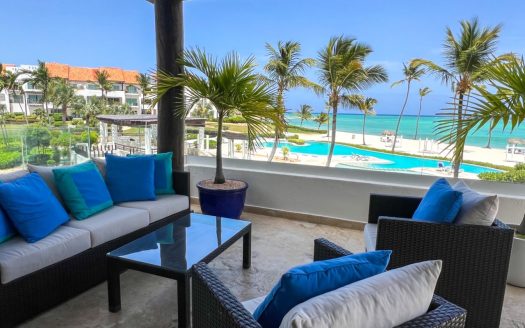 Punta Palmera (Cap Cana): 2 Bd, sea view - for rent