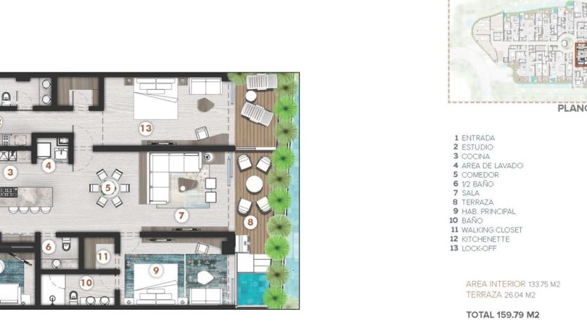New apartment for sale Cap Cana (Las Iguanas)