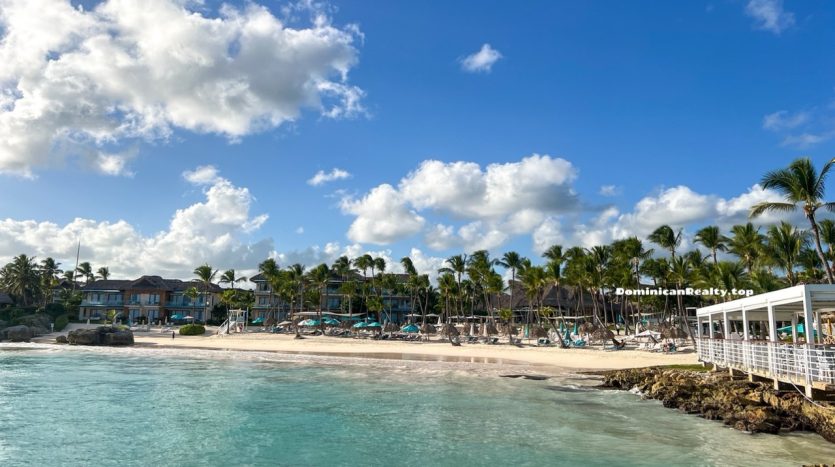 Caleton beach club, Cap Cana