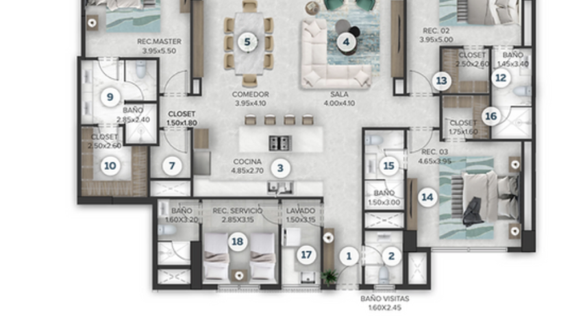 Apartments for sale in Cap Cana (Dominican Republic)