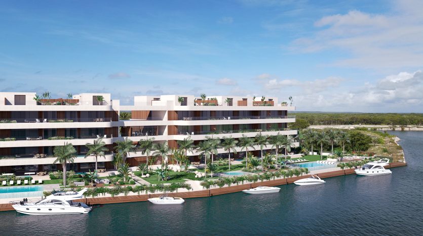 Новый апартамент в Marina Garden (Cap Cana) рядом с пляжем
