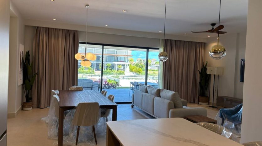 Новый апартамент в Marina Garden (Cap Cana) рядом с пляжем