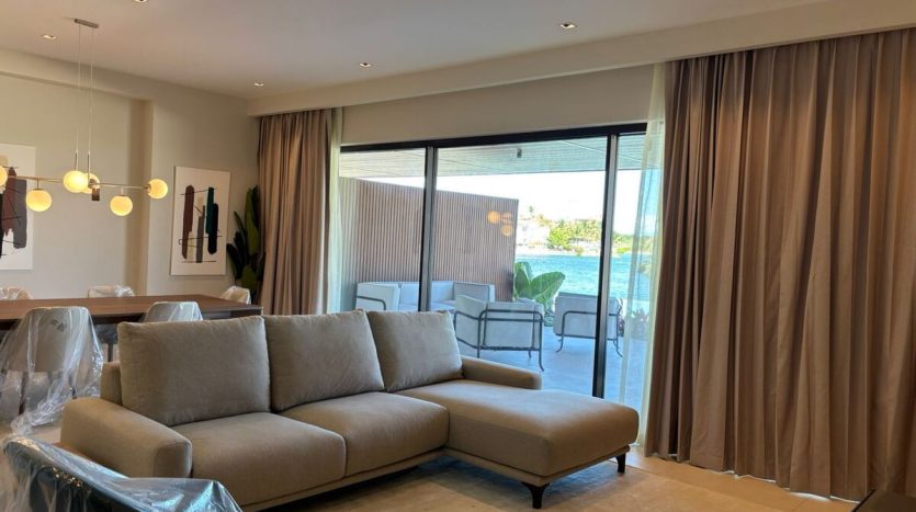 Новый апартамент в Marina Garden (Cap Cana) рядом с пляжем