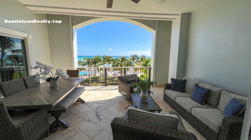 Апартамент в Доминикане: Cap Cana (Aquamarina), с видом на Карибское море