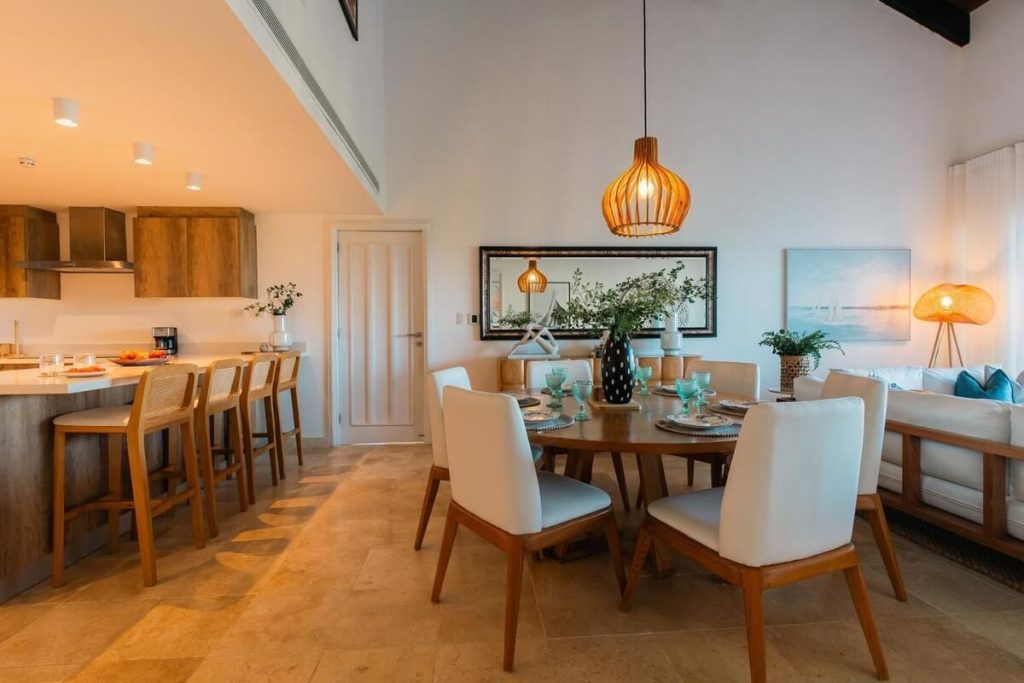 Пунта Пальмера (Cap Cana): 2 спальни + гостиная, вид на море - аренда