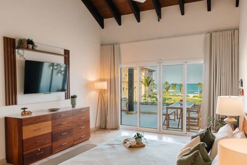 Пунта Пальмера (Cap Cana): 2 спальни + гостиная, вид на море - аренда