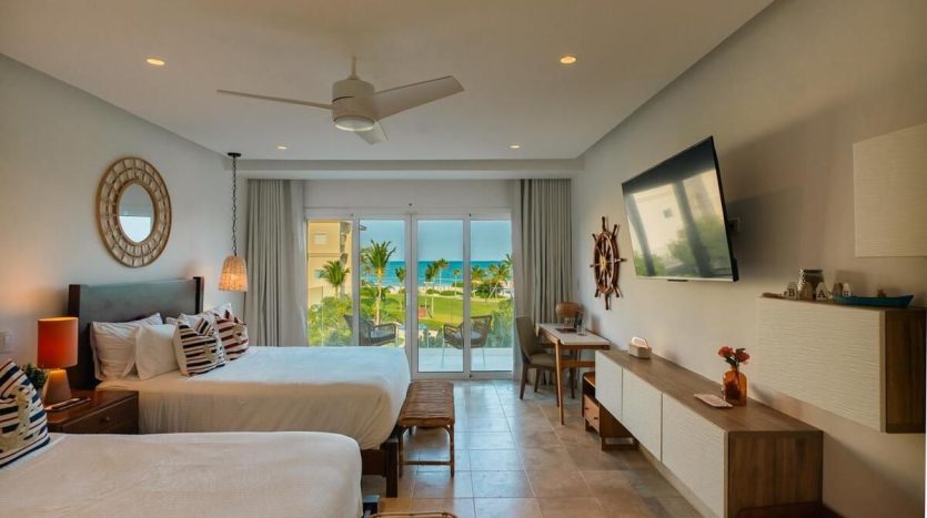 Пунта Пальмера (Cap Cana): 2 спальни + гостиная, вид на море - аренда