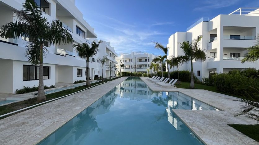 New apartment near the beach: Bavaro, Ona residences - for sale