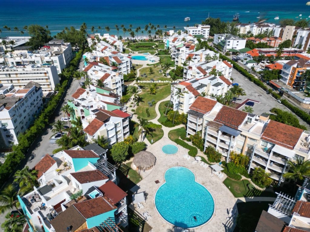 Доминикана: купить апартаменты рядом с пляжем, вид на море (Пунта-Кана)
