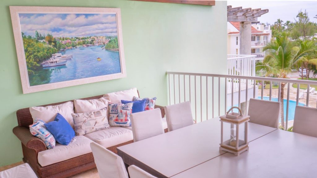 Доминикана: купить апартаменты рядом с пляжем, вид на море (Пунта-Кана)