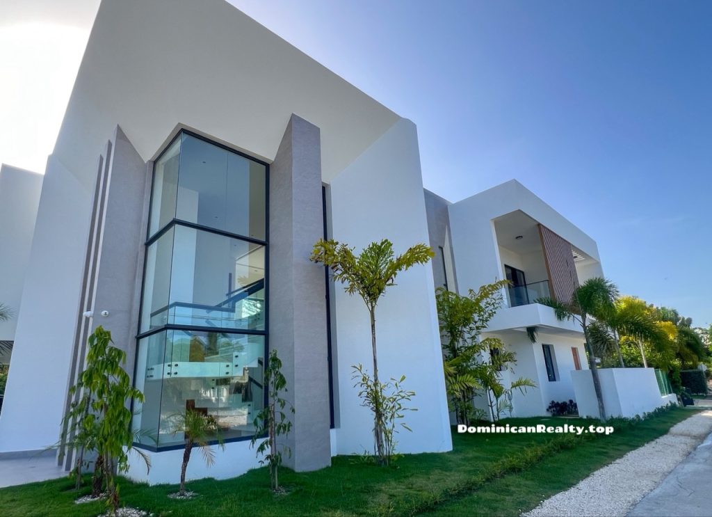 Punta Cana village: 4 BD villa for sale